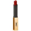 Yves Saint Laurent Rouge Pur Couture The Slim tenký zmatňujúci rúž s koženým efektom 33 Orange Desire 2,2 g