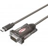 UTK UNITEK Y-1105K paralelný kábel Čierny 1,5 m DB-9