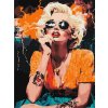 Ideyka Maľovanie podľa čísel Monroe v Hollywoode 30 x 40 cm
