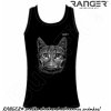 Tielko RANGER® - MAČKA S RÚŠKOM Čierna 3XL