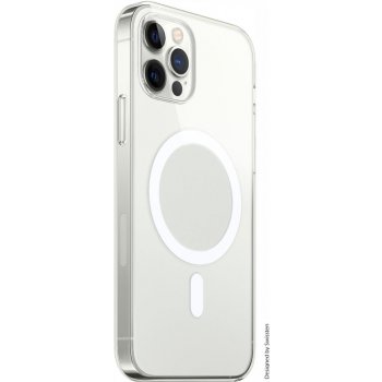 Swissten Clear Jelly MagStick iPhone 15 Plus, priehľadný
