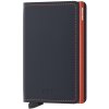 Secrid Slimwallet Matte Nightblue & Orange
