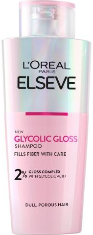 L\'Oréal Paris Elseve Glycolic Gloss Shampoo Obnovujúci šampón pre lesklé vlasy woman 200 ml