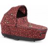 CYBEX Priam Lux Carry Cot Rockstar Red 4.0 Platinum
