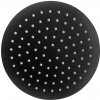 sprchová hlavica okrúhla, priemer 200mm, nerez, SUPERSLIM MATT BLACK