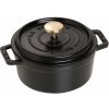 Staub La Cocotte oválny čierna
