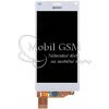LCD displej Sony XPERIA Z3 Compact D5803 - Dotykové sklo + Biele - Original lepka