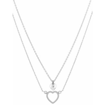 Tommy Hilfiger Originálny set oceľových šperkov so srdiečkami minimal hearts 2770148