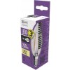 Emos LED žiarovka Filament Candle 2W E14 teplá biela