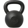 HMS Liatinový kettlebell KZG28 28 kg, čierny