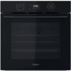 Whirlpool vstavaná elektrická rúra čierna farba, samočistenie OMK58HU1B