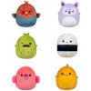 Squishmallows Micromallows Balenie 6 ks (Charles, Onel, Mo, Cookie, Reed, Layla)