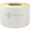 Labelea Samolepiace TERMO etikety 100x100 mm biele papierové, 1500 etikiet na rolke, Farba etikiet Biela, Vnútorný priemer dutinky 76 mm ETM100100W015V