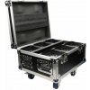BeamZ Professional BBP62 Uplighter Set 6x Uplight PAR IP65 v prepravnom kufri s nabíjaním