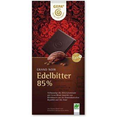 Gepa Bio horká čokoláda 85% 100 g
