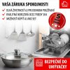 Panvica MagicHome Chloe, 28 cm, 4 lit.,so sklenenou pokrievkou, nerez