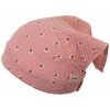 STERNTALER Šatka na hlavu z bavlneného mušelínu (organická) rosa dievča-45 cm-6-9 m