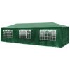Malatec 12874 Záhradný stan, altánok 3x9 m, 8 stien, zelený