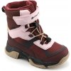 Detská zimná obuv s membránou ptx ALPINE PRO NERO ružová / fialová 31