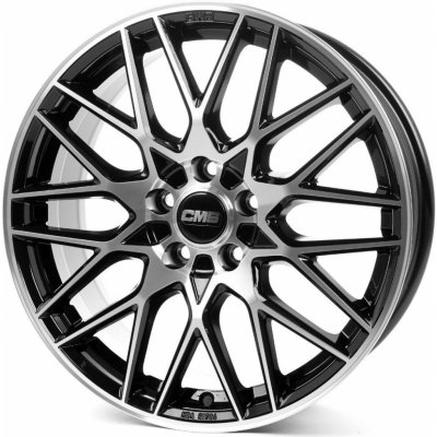 CMS C25 7x17 5x108 ET50 diamond black