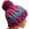 R-Spekt Čiapka MAXI PomPom Beanie Modro rúžová