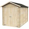 Twig Drevený záhradný domček BH16 Rubia, prírodný, 178 x 273 cm