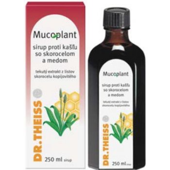 Dr.Theiss Mucoplant Skorocelový sirup s echinaceou a vitamínom C 250 ml