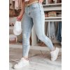 Dámske džínsy skinny VISBAN Dstreet UY2487 Farba: modrá - svetlo, Veľkosť: 27
