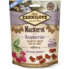 Carnilove Chrumkavý snack, makrela a malina 200 g