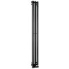 SAPHO - PILON vykurovacie teleso 196x1800, so 3 háčikmi, čierna mat IZ128T