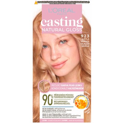 L'Oréal Casting Natural Gloss 923 Svetlá vanilka