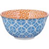 Butlers ORNAMENTS Miska 520 ml - modrá/oranžová