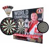 HARROWS T2K Family Dart Game - rekreačná súprava s oficiálnou veľkosťou terča a 6 ks značkových šípok