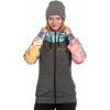 Meatfly Alisha 4 Zip C/Pastel Splash/Gray Heather XS