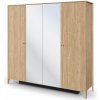 Wilsondo Šatníková skriňa COZY CZ-01 220x216x60