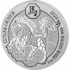 Rwanda Strieborná investičná minca Rok Koňa 1 Oz | Lunar | 2026 | 31,1 g