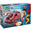 REVELL First Construction auto 00910 - Pull Back Rallye Car (červené) (1:20)