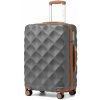 British Traveller K2395L Kufor spinner 73cm Šedý Polykarbonát/ABS