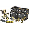 DeWALT DCK865P4T - AKU súprava náradia, 18V, XR®, 4× AKU 5,0Ah (DCD796, DCF889H, DCG405, DCS367, DCS334, DCH273, DCS355, DCS570), TSTAK™