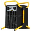 Elektrický priemyselný prenosný ohrievač s ventilátorom 3300W, 3,3 kW čierny (STANLEY)