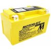 Motobatt MBTZ10S, 8,6 Ah (8,6 Ah/12V; 190 A151x87x95 mm; pol. 0,1Prémiové motocyklové baterie MOTOBATT s technologií AGM v konstrukčním řešení QuadFlex, které poskytuje velkou variabilitu pro montáž b