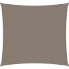 Stínící plachta oxfordská látka čtvercová 7 x 7 m taupe Hnědošedá 135418