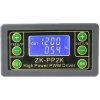 LaskaKit_cz ZK-PP2K PWM regulátor otáček stejnosměrných motoru 8A 30V s displejem