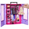 Mattel Barbie Fashionistas Šatní skříň fialová