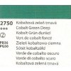 Umton Akvarelové farby 2,6 ml 2750 Kobaltová zeleň tmavá