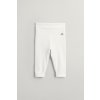 LEGÍNY GANT SHIELD LEGGINGS WHITE