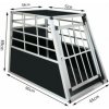 Prepravný box/klietka pre psa, 65x90x69cm, vertikálne.