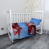 Sablio Mikroplyšové obliečky do detskej postieľky Červené letadlo - 100x135 / 40x60