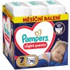 PAMPERS Pants night 7 nohavičkové plienky 70 kusov