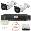 Súprava BCS Line IP Surveillance Kit 2x BCS-L-TIP25FSR5-Ai1 DVR kamera s 1TB HDD